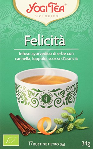 Yogi Tea Felicità - 17 Bustine Filtro, 34 gr