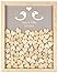 Produktbild Monsety Love Birds, Gästebuch für Hochzeit, mit, Schild, aus Holz, für Gästebuch, Gästebuch für Hochzeiten, mit Name personalisierbar, mit 150 Herzen, 40 x 50 cm, holz, Color 5, 30 x 35cm