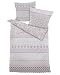Produktbild Dormisette Edelbiber Bettwäsche 2 teilig Bettbezug 135 x 200 cm Kopfkissenbezug 80 x 80 cm 6026-60 Abstrakt rosé