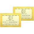Khadi Natural Chandan Haldi Handmade Soap| Nourishing Herbal Soap with Sandalwood and Turmeric| Promotes Radiant Skin| Gentle Cleansing for All Skin Types | Pack of 2 (125 * 2, 250gm)