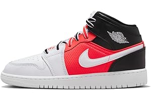 NIKE Air Jordan 1 Mid Aquatone (GS) Style Code: DQ8423-400