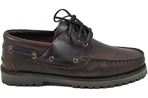 Benavente Nauticos de Piel clásicos Chocolate