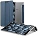 Produktbild kwmobile Hülle für Huawei MediaPad T3 8.0 - Smart Cover Case Tablet Schutzhülle Kunstleder - Ultra Slim Tabletcase Dunkelblau Transparent