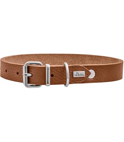 Karlie Halsband Rondo – Vollleder, Mit Nappaleder Unterlegt, 62 Cm Lang, 27 Mm Breit, Schwarz