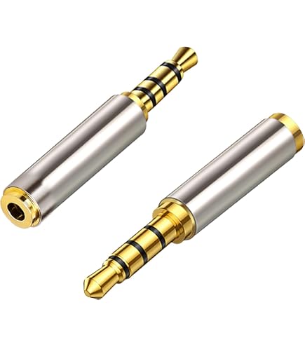 Conecto Adattatore Jack 3,5 Mm Da 4 Pin A 2 Spine (Microfono Rosa + Altoparlante Verde) Per PC E Laptop - 20 Cm - 2