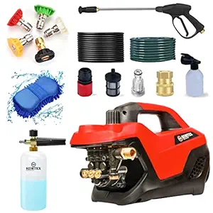 Kortex R10D High Pressure Washer with Foam Bottle and All The Other Required Accessories with 2.8kw Motor and 180 Bar Pressure.