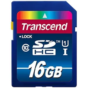 Transcend SDHC UHS-I Premium 16GB Class 10 Memory Card