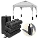 Produktbild LaDicha 4Er Sandsäcke Sand Zipper Gazebo Bein Gewicht Tasche Für Camping Zelt Canopy Base