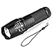 Produktbild BAKTH Super Helle CREE XML T6 LED Taschenlampe, Einstellbarem Fokus, Wasserdicht Zoombar Taschenlampen für Camping, Wandern, Radfahren und andere