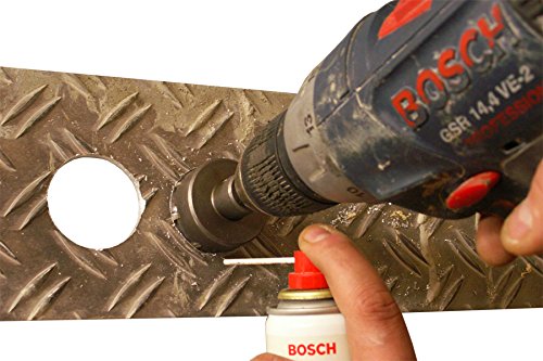 HM Lochsägen Lochbohrer Metallbohrkronen Trägerbohrer VA V2A V4A Blech Ø 80mm - 4