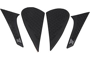 ARAMOX Motorrad Gas Traction Pad, Motorrad Kraftstofftank Anti-Rutsch-Aufkleber, Tank Pads paar motorrad rutschfeste gas tank traction pad kniegriff aufkleber für z800 13-16