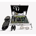 ARG Healthcare 31G Quantum (3 In 1) Body Analyzer Machine for Full Body Checkup Latest Japanese Technology Comes with Rod, Slipper, Ball, Patches or Finger Clip 4 Modes Tens Therapy Generate 55 Reports (Men, Women, Children) Work in Windows 10
