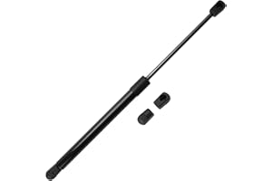 Motoforti Universal Lift Supports Struts Gas Spring 16inch/400mm 100Ib/450N/45kg Carbon Steel Black 1Set