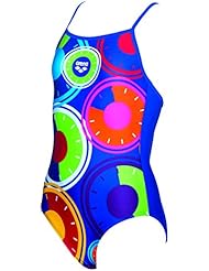 Arena Gear Jr One Piece L Bañador, Azul (Royal), 12-3