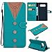 Produktbild Galaxy Note8 Hülle, Leder Tasche Handyhülle Flip Wallet Schutzhülle für Samsung Galaxy Note8 mit Ständer und Kartenfächer/Magnetverschluss (6)