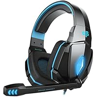 Cosmic Byte Over the Ear Headsets with Mic & LED - G4000 Edition (Blue)