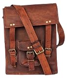 pranjals house hunter leather I pad satchel messenger bag size L (10) H (13) W(4) RS.1299 (74.00% Off) - Amazon