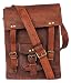 pranjals house hunter leather I pad satchel messenger bag size L (10) H (13) W(4) RS.1299.00
