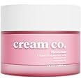 cream co. 50ml Moisturiser Face Cream for Women & Men, All Skin Types, Hyaluronic Acid, Niacinamide (Vitamin B3), Evens Out Skin Tone, Revitalizes, Brightens, Hydrates, Vegan Face Cream