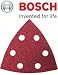Produktbild Bosch Genuine Delta Schleifblätter für Holz (25 Blatt, Grit=180) (keine Bosch Pt 2608605603) (passend für: Bosch PDA & GDA Schleifer) C/W KeyTape STANLEY + Cadbury Schokoriegel
