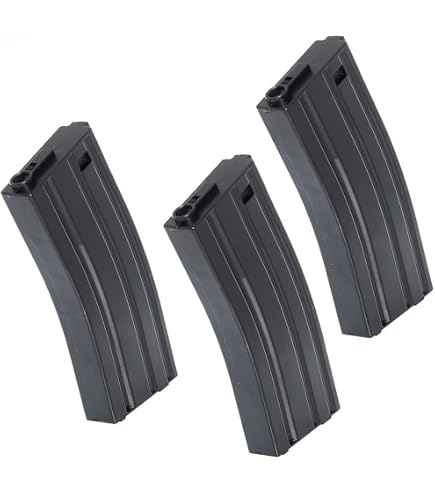 Caricatore PTS EPM1 250rd Per M4 AEG – Polimero Dupont Zytel, Indicatore Di Livello, Molla Efficiente, Compatibile Con Tokyo Marui, G&P, VFC E Molti Altri