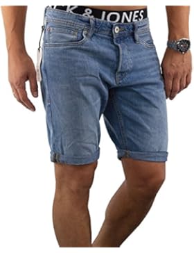 JACK & JONES Herren Short jjiRICK 113/114/312 Jeansshort kurze Hose Regular Fit