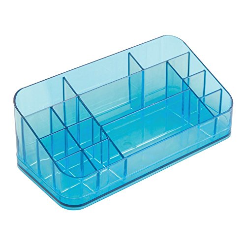 InterDesign 35572EU Waschtisch-Organizer, aquafarben