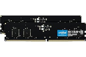 Crucial RAM 16GB Kit (2x8GB) DDR5 4800MHz CL40 Memoria Desktop CT2K8G48C40U5