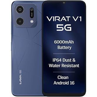 Lava Virat V1 5G (Arya Blue, 64 GB) (4 GB RAM) | 4 GB RAM