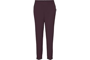 VERO MODA - Vmmaya Mr Loose Solid Pant Tall Noos, Pantaloni Donna