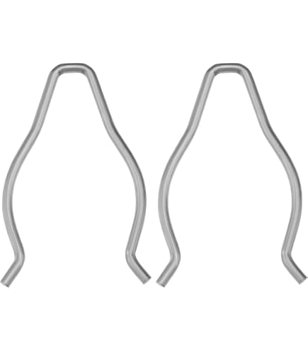 EMSea Lot De 4 Clips De Retenue Tuyau D'Eau Voiture 1J0121142 - Acier Inoxydable Robuste 43x34mm