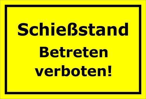 Sign – Arrow/Betreten verboten/15 x 20 cm, 20 cm and 30 cm – Boring Sticker Hard Foam Aluminium Composite – S00196 °C, 30x20cm - Hartschaumplatte - ohne Bohrlöcher