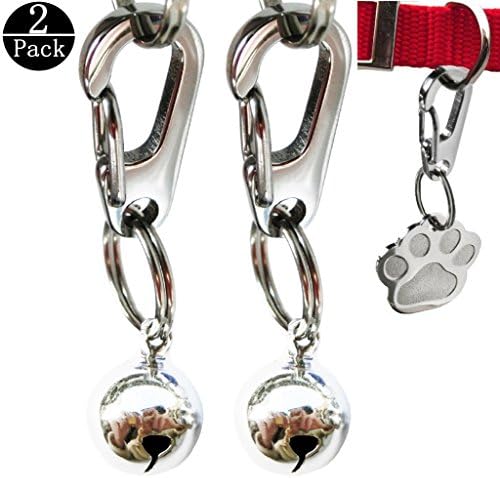 Petdesign Stainless Steel Dog Tag Quick Clip - For Dogs and Cats (Small)