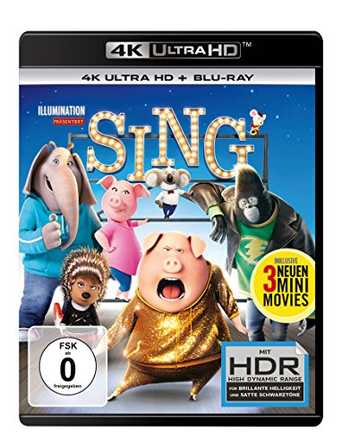 Preisvergleich Produktbild Sing (4K Ultra HD) (+ Blu-ray)