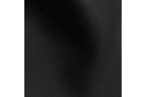 AE AUTO EQUIPE Pelle Sintetica Morbida e Resistente Vendita a Partire da 50 cm x 140 cm (1 unità = 0.5x1.4mt) AntiGraffio (Nero)