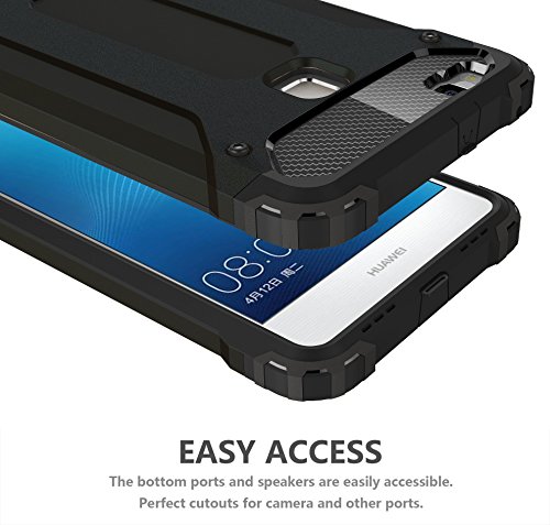 Huawei P9 Lite Funda Pasonomi Pesada Doble Capa Carcasa de Protecci n Hibrida Armadura Funda para Huawei P9 Lite Azul oscuro reviews Huawei P9 Lite Funda Pasonomi Pesada Doble Capa Carcasa de Protecci n Hibrida Armadura Funda para Huawei P9 Lite Azul oscuro
