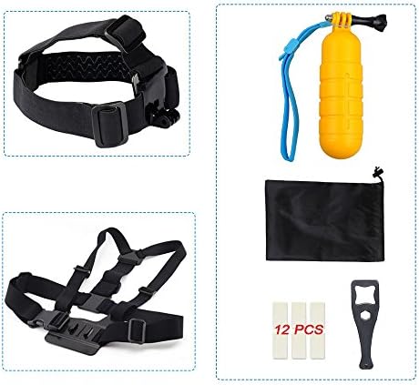 OTHA Outdoor Sports Action Camera Accessories Kit 6 in 1 for Gopro Hero/AKASO/ Campark/Apeman/Xiaomi Yi 4K/ OTHA Go Pro Hero 5 in Swimming Any Other Outdoor Sports