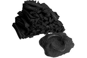Hperu Hairnets Cover,Disposable Hair Net,100 Pack Disposable Nonwoven Hair Cap, Hair Net for Nurses, Cooking, Salon, Food Service - Black, 21inch