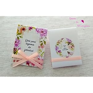 50 Stück Glücksträne für Hochzeiten, Hochzeitsgäste Taschentücher