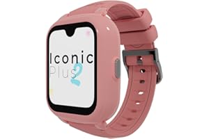 SAVE FAMILY SaveFamily Iconic Plus 2 | Reloj Inteligente Niño con Localizador GPS, Llamada, Vídeo, IA, Botón SOS, Whatsapp, Spotify, Medidor de Temperatura | SIM Incluida - Modelo Candy