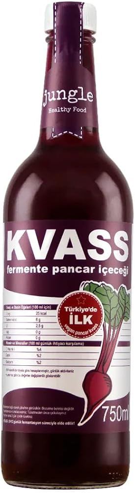 Jungle Healthy Food Sade Pancar Kvass 750 mililitre