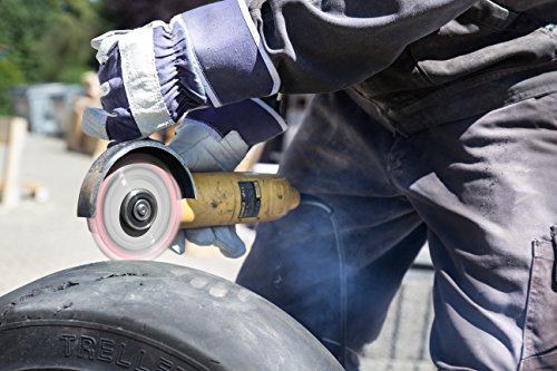 Nozar 6702161 Rip Cut HM-Trennscheibe 125 x 22,23 mm Perfekt für alle Winkelschleifer aus Wolframcarbid Hartmetall-Segmenten, rot / silber - 2