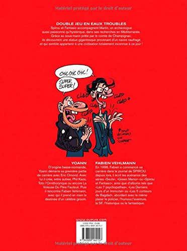 Book's Cover of Le Spirou de ... - tome 1 - Les géants pétrifiés (réédition)