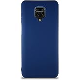 KZY İletişim Xiaomi Redmi Note 9 Pro ile Uyumlu Kılıf Soft Premier Renkli Silikon Kapak - Lacivert