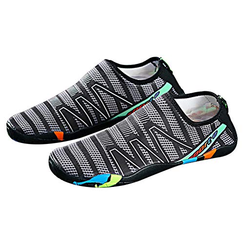 Bestshoes Zapatos de Agua para Hombre Mujer Surf Escarpines Playa Natación Respirable Antideslizante Aire Libre Beach Zapatos Unisex Adulto Escarpines