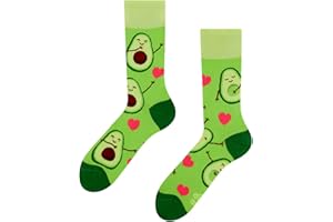 Dedoles Calcetines Divertidos para Hombre y Mujer Hierbas Calcetines de colores clasicos transpirables