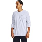 Under Armour Men's Long Sleeve Left Chest Shirt | Super soft cotton/polyester blend. Crew neck Long Sleeve Logo print on left
