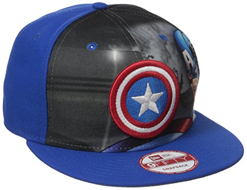 Preisvergleich Produktbild Marvel Captain America Logo Fronted 950 Snapback Baseball-Cap
