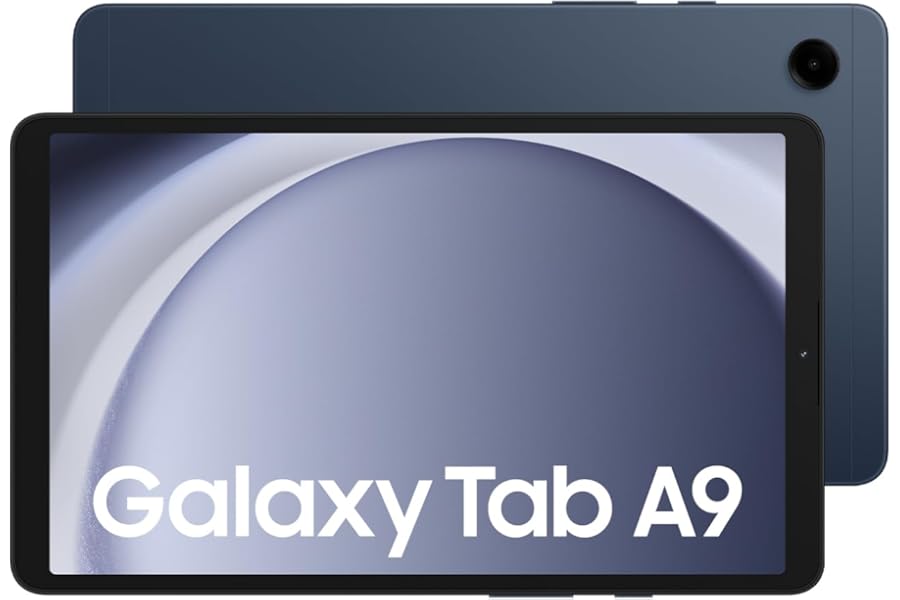 Samsung Galaxy Tab A9, Android Tablet, 4GB RAM, 64GB Storage, (Navy, WiFi)
