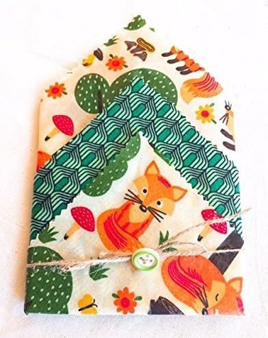 Lunch box Beeswax Food Wraps Set Of 3, zero waste, eco
